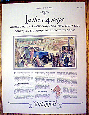 1927 Whippet With 4 Ways Women Find This Car Delightful
