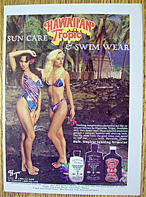 1985 Hawaiian Tropic With Lovely Women