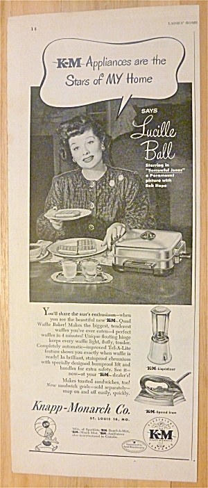 1949 Knapp Monarch Appliances W/ Lucille Ball