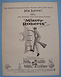 Vintage Ad: 1955 Mister Roberts With Henry Fonda