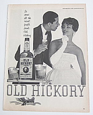 1963 Old Hickory With Man & Woman Talking