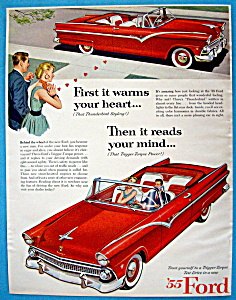 Vintage Ad: 1955 Ford