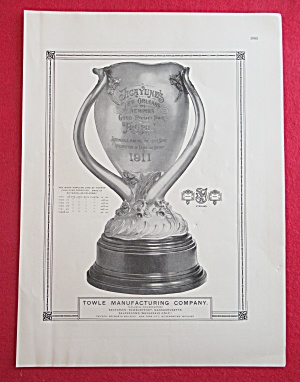 1913 Towle Manufacturing Co With Trophy