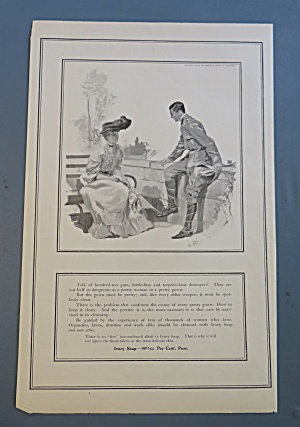 1905 Ivory Soap With Man & Woman Talking