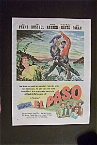 1949 El Paso With John Payne