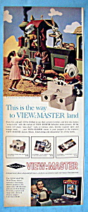 Vintage Ad: 1962 Sawyer View Master W/ Donald Duck