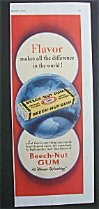 Vintage Ad: 1949 Beech Nut Gum