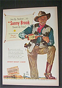 1951 Old Sunny Brook Whiskey