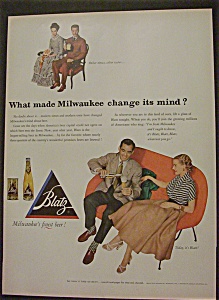 1952 Blatz Beer