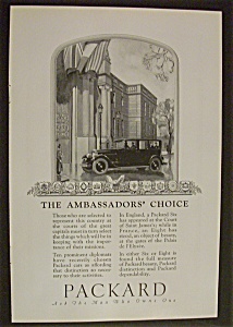1926 Packard With The Ambassadors' Choice