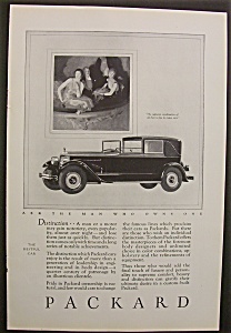 1926 Packard With The Restful Car