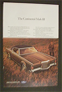 1970 Lincoln Continental Mark Iii
