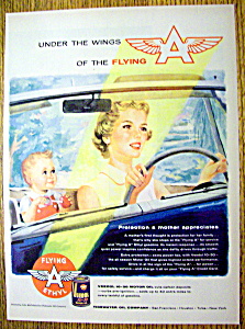 Vintage Ad: 1956 Veedol 10-30 Motor Oil