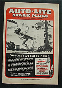 1944 Auto - Lite Spark Plugs