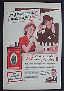 1949 Prince Albert Pipe & Cigarette Tobacco