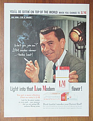 1958 L & M Cigarettes With Jack Webb (Dragnet)