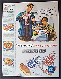 1945 Swift's Premium Ham