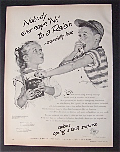 1956 Raisins By Mary Mayo
