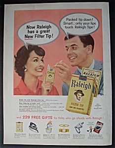 1958 Raleigh Cigarettes