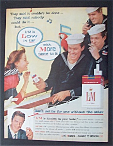 1959 L & M Cigarettes