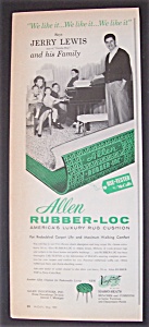 1959 Allen Rubber - Loc With Jerry Lewis