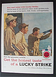 1959 Lucky Strike Cigarettes