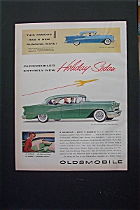 1955 Oldsmobile With Super 88 Holiday Coupe & Sedan