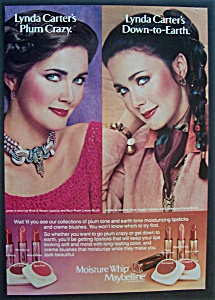 1981 Maybelline Moisture Whip Lipstick W/ Lynda Carter