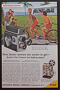 1959 Eastman Kodak Company With Bicycle Built For Two