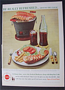 1960 Coca-cola (Coke) With Fries & Lobster Tail