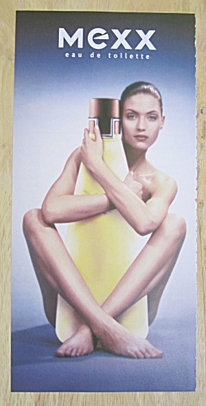 2004 Mexx Toilette With Woman & Perfume Bottle