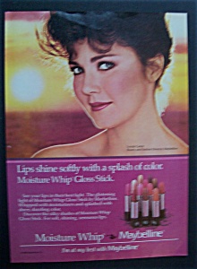 1985 Maybelline Gloss Stick W/ Lynda Carter