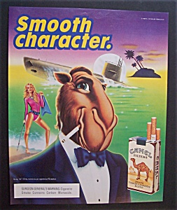 1989 Camel Cigarettes With Joe The Camel