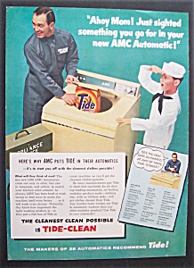 1956 Amc Automatic Washer & Tide Detergent