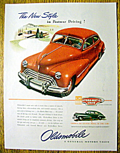 Vintage Ad: 1946 Oldsmobile Hydra Matic Drive
