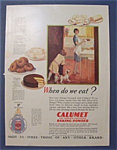 1927 Calumet Baking Powder