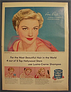 1953 Lustre - Creme Shampoo With Anne Baxter