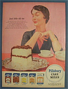 1955 Pillsbury Cake Mixes