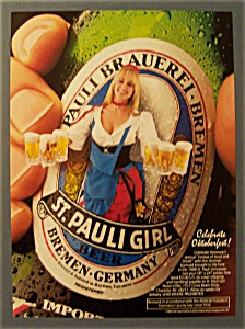 Vintage Ad: 1988 St. Pauli Girl Beer