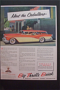 1957 Buick With The Buick Caballero