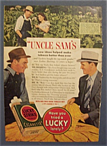 1940 Lucky Strike Cigarettes