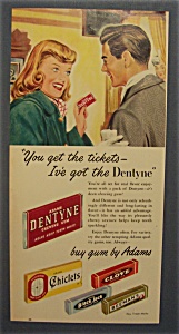 Vintage Ad: 1948 Dentyne Chewing Gum