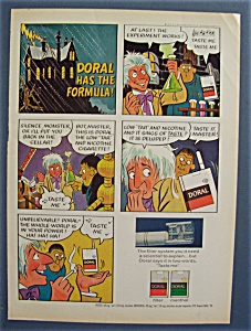 1971 Doral Cigarettes With Doral Has The Formula