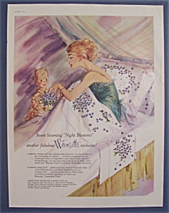 1960 Wamsutta Supercale & Debacle With Woman In Bed