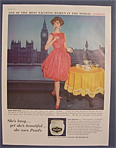 1960 Pond's Cold Cream With Enid Boulting
