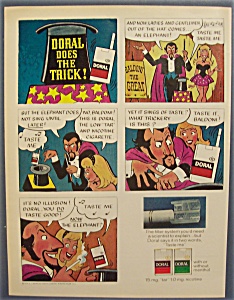 1971 Doral Cigarettes With Doral Does The Trick