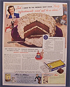 1940 Baker's Chocolate