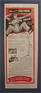1941 Paramount Star Parade W/ Claudette Colbert