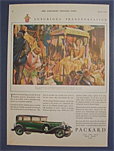 1930 Packard With Queen Bess Of England