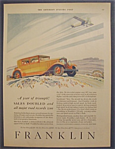Vintage Ad: 1929 Franklin
